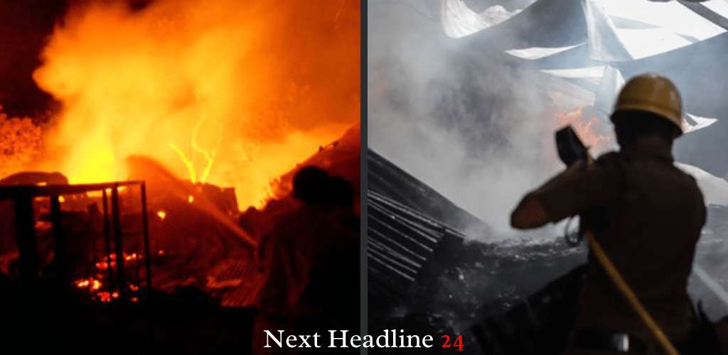 Fire in kolkata medicine factory